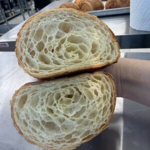 Butter croissant from MontDoré Bakery in Concord Vaughan