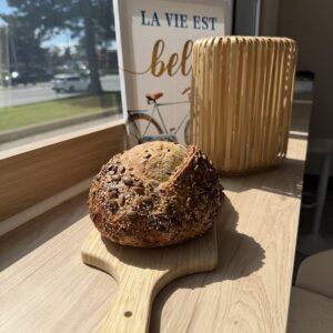 Artisanal seeded sourdough bread from MontDoré Bakery in Concord Vaughan