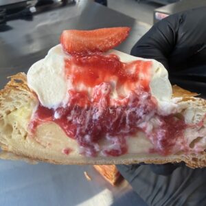 Strawberry Danish from MontDoré Bakery in Concord Vaughan